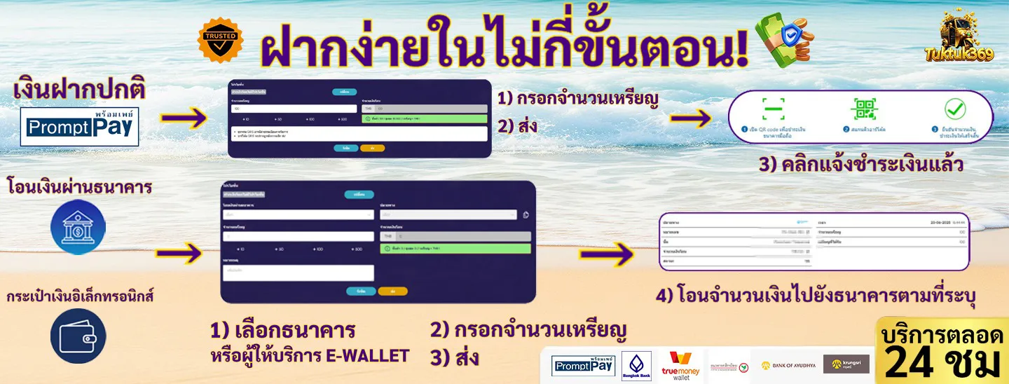 Deposit in a few easy steps-tuktuk369z